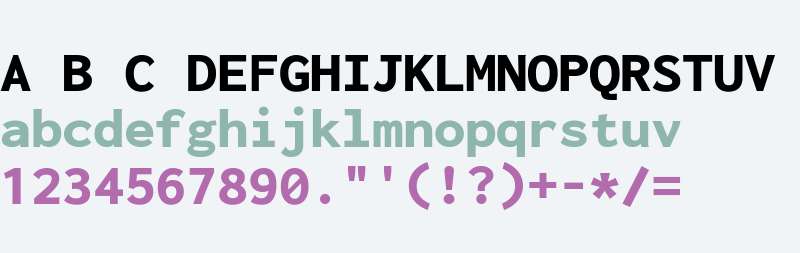 Inconsolata SemiExpanded Black