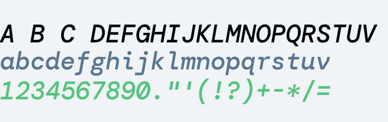 DM Mono Medium Italic