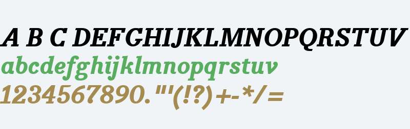 Bodoni Egypt W01 X Bold Italic