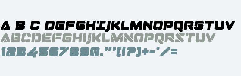 Domino Jack Semi-Italic Semi-Italic