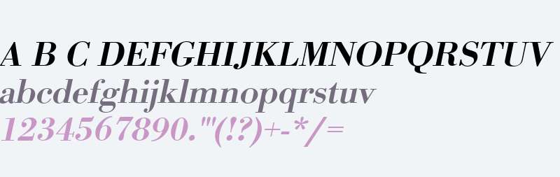 URW Bodoni W01 Medium Wide Obl