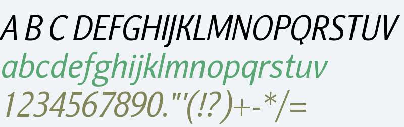 NatGrotesk Nar Italic W08 Rg