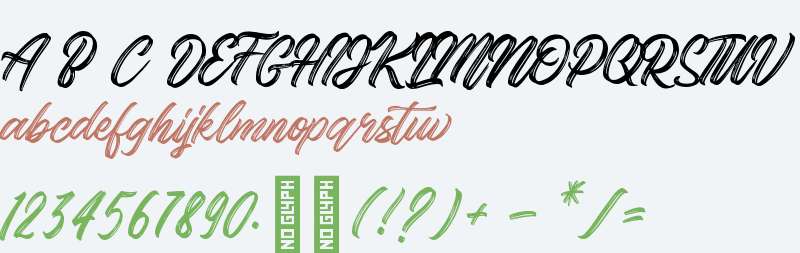 Gorgeous Script Typeface