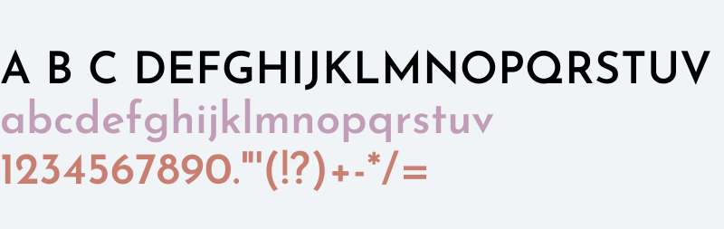 Josefin Sans Thin SemiBold