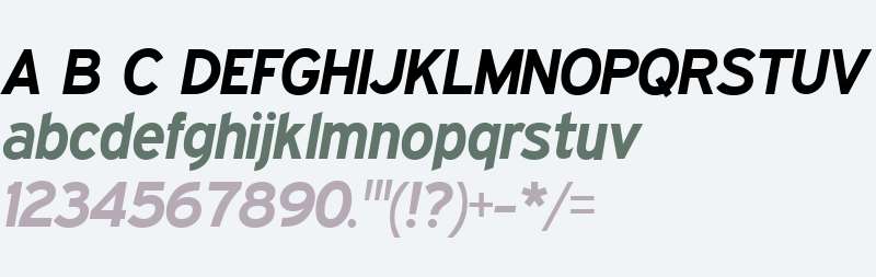 Expressway Rg Bold Italic