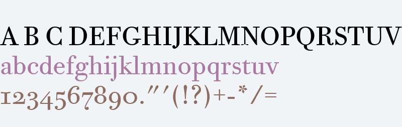 Bodoni Twelve OS ITC TT Book