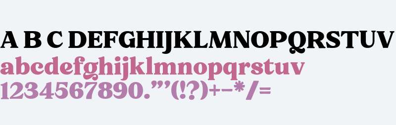Notulen Serif Display ExtBd