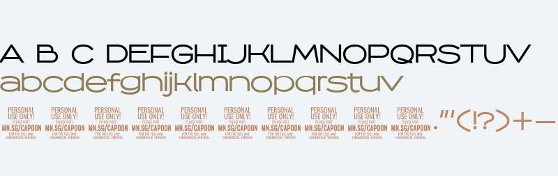 Capoon PERSONAL USE Medium