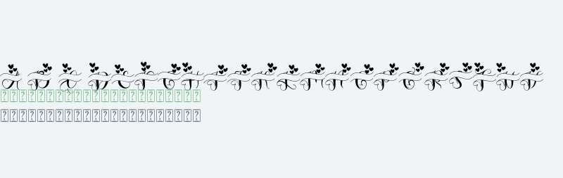 Romantic Monogram Style