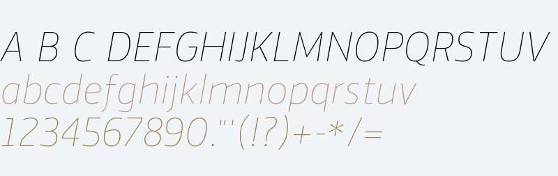 Vinkel-ThinItalic