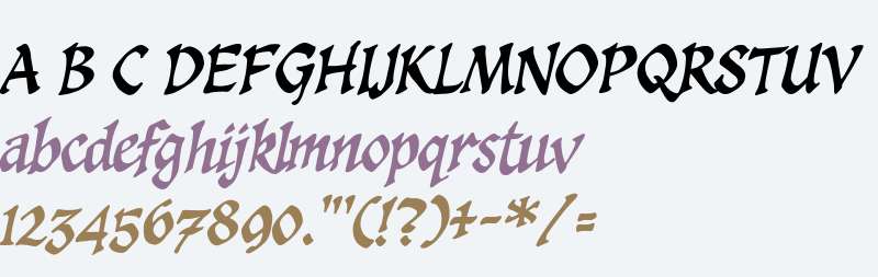 CCSpellcaster W00 Italic