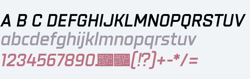 Revx Neue Demo Semi Bold Italic
