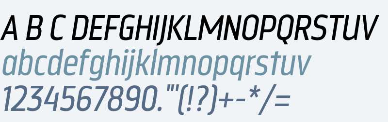 Nordikka W00 Italic