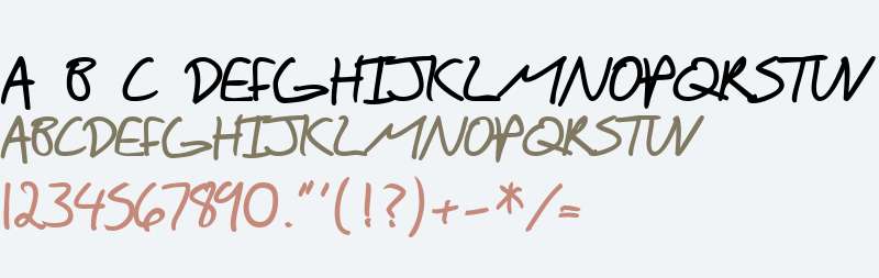 SF Scribbled Sans SC Bold V1