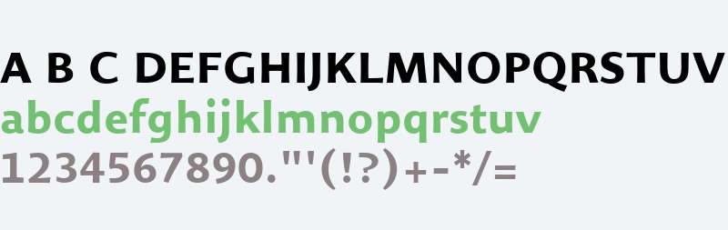 Organon Sans W03 Bold