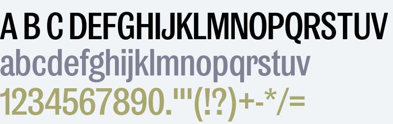 Publish Gothic Condensed