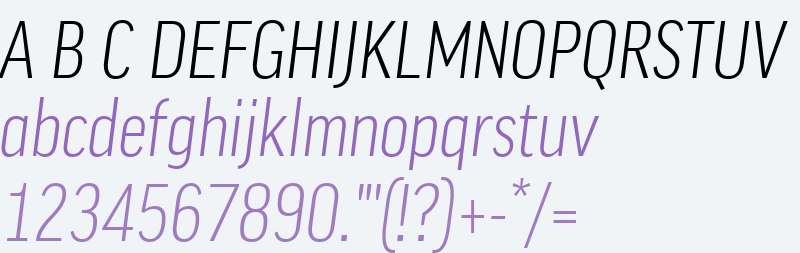 Good Offc W02 Cond Light Italic