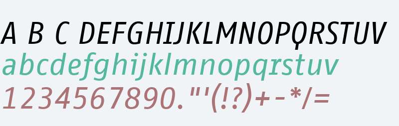 FagoCorrSansWeb W03 Italic