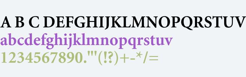 Minion Cyrillic Bold