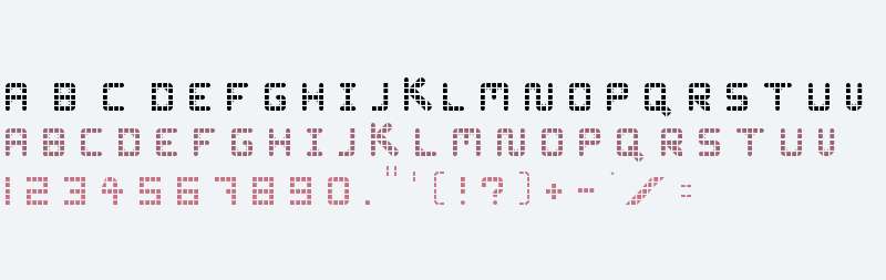 WLM Grid Font Light Regular