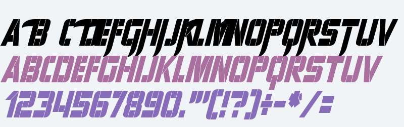 Sharp Avienne Condensed Italic