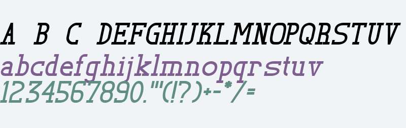 TL Serif Bold Italic