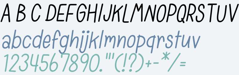 FC Crayon Italic