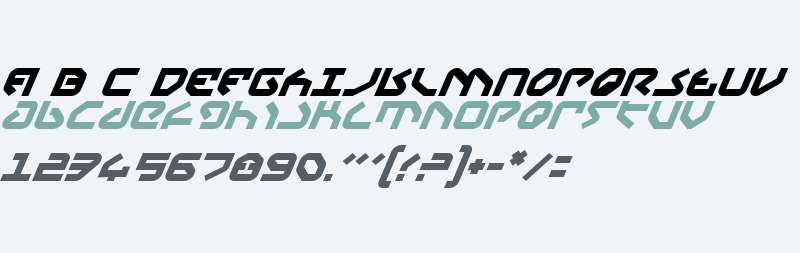 Yahren Italic V1