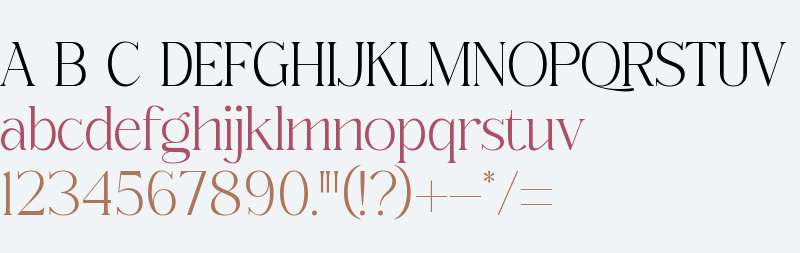 Qerginas Frenchstyle Serif