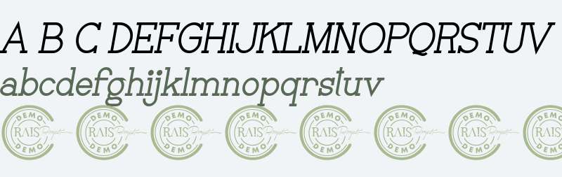 Victorela Demo Bold Italic