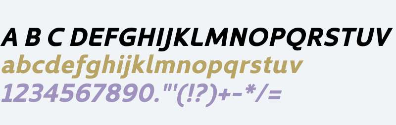 Kyrial Display W01 Bold Italic