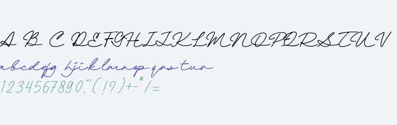Tulisan Signature