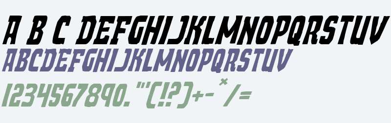 Demon Priest Italic
