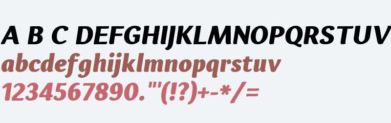 Espuma W01 Black Italic