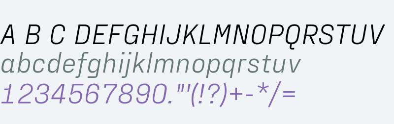 PP Fraktion Sans Light Italic