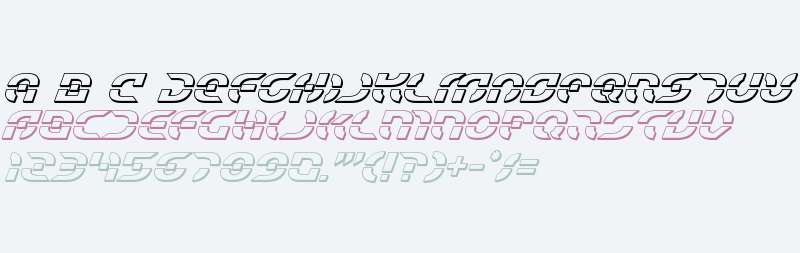 Starfighter 3D Italic