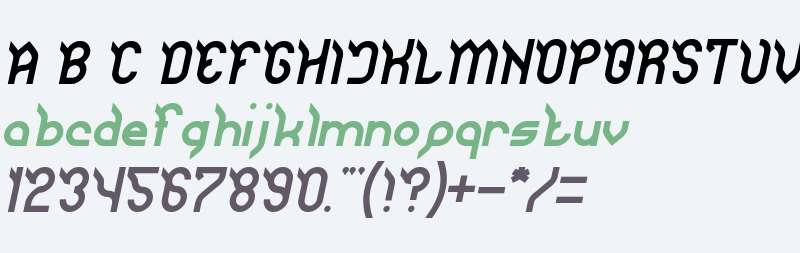 JAGUAR Italic
