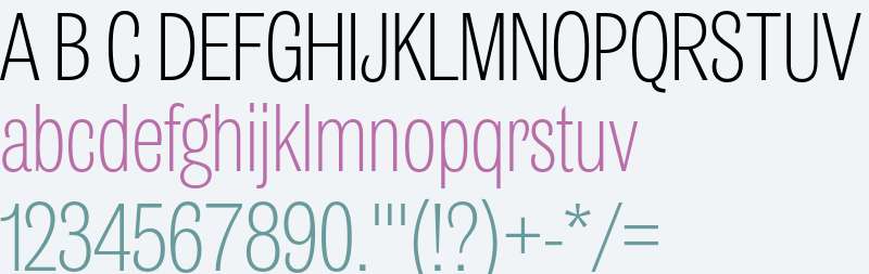 Publish Gothic Condensed