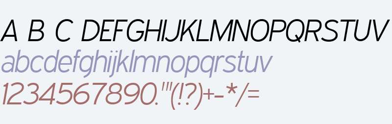 Expressway Lt Italic