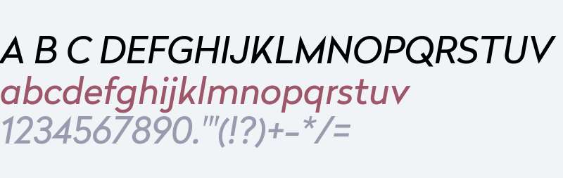 Radikal W03 Italic