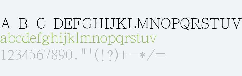 HYZiDianSongJ W00 Regular