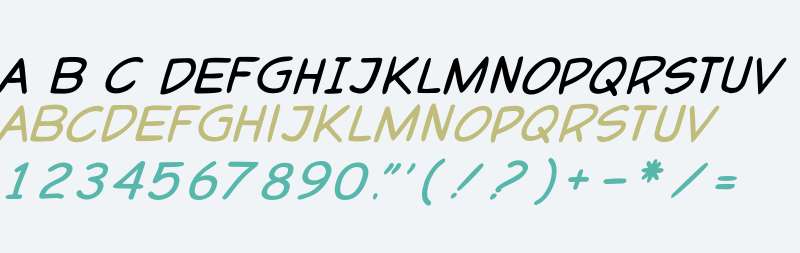 P22PopArt-ComicBoldItalic