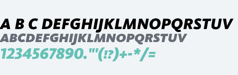 Kievit Black Italic SC