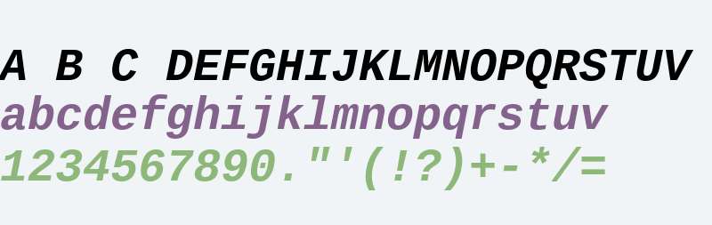 Cousine Bold Italic V1