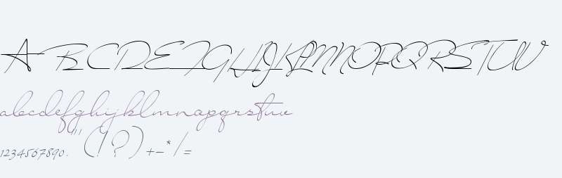 VL Smooth Handwriting