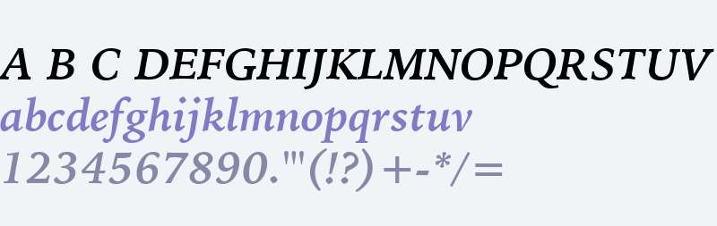 Iowan Old Style W01 Bold Italic