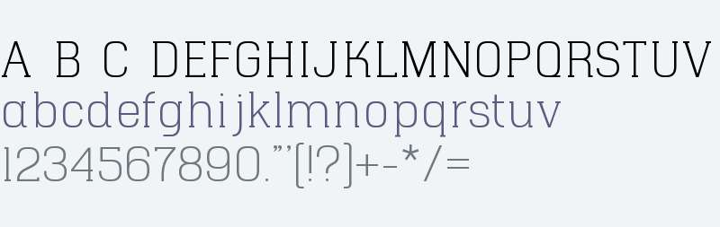 Hapna Slab Serif W00 Regular