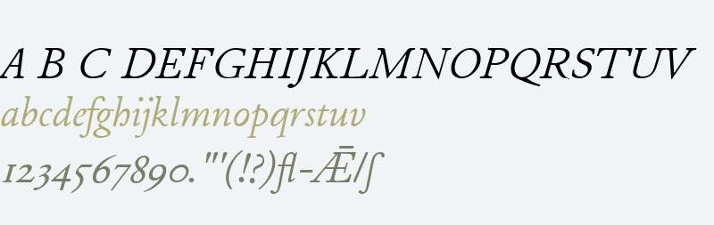 JuniusModern Italic