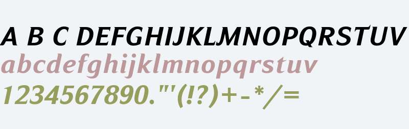 Ripe Apricot W08 Bold Italic