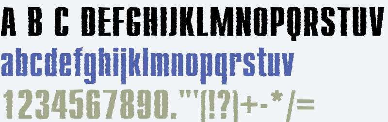 Compact W00 Rough Bold